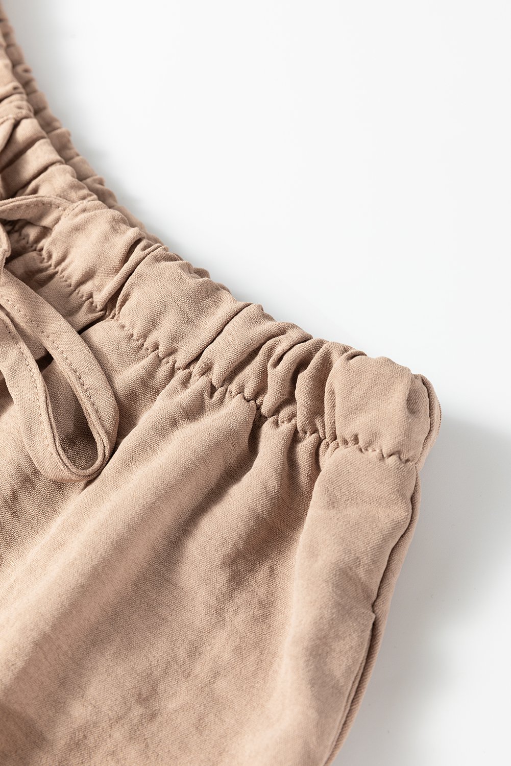 96165807-0906f230fe409ce2.jpg pale khaki solid color keyhole puffy tank drawstring loose pants 2pcs outfit