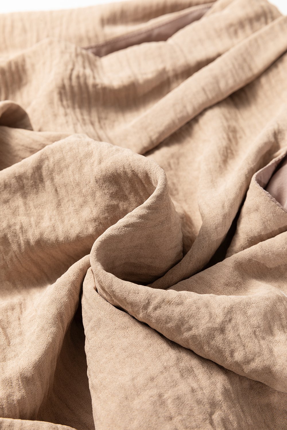 96165810-4384c1ac9254c708.jpg pale khaki solid color keyhole puffy tank drawstring loose pants 2pcs outfit