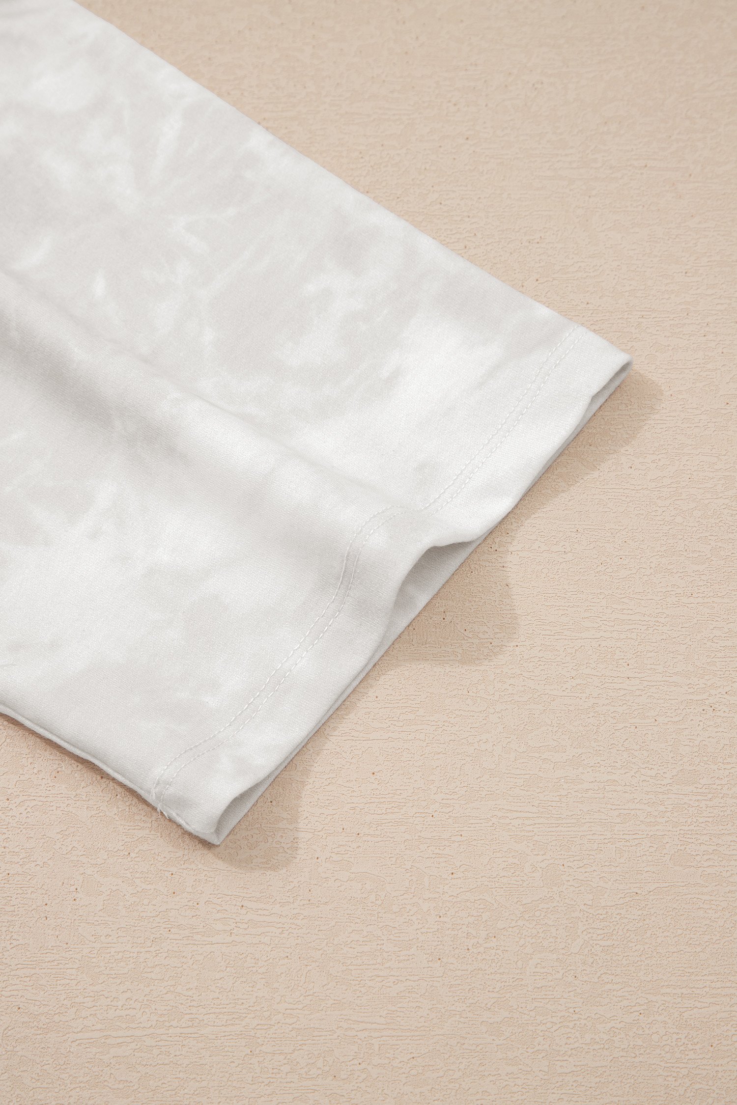 96609882-a68c12e9dd8e2487.jpg beige vintage tie dye bracelet sleeve drawstring elastic waist 2pcs short set